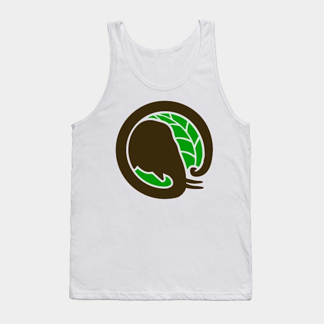 elephant and leaf Tank Top by SASTRAVILA